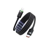 mcdodo Cavo magnetico da USB C a Lightning per iPhone, cavo di ricarica rapida USB C, 36 W, spirale in nylon tipo C, compatibile con iPhone 14 13 Pro Max Mini XS XR X 8 7 SE