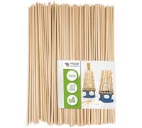MCE-Commerce Bastoncini di legno di faggio naturale, Ø 3 mm, lunghezza 20 cm, 100 pezzi, modellismo, fai da te, Ø 3 mm x 20 cm, Unità