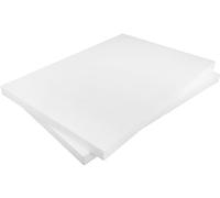 MCE-Commerce Pannelli rettangolari in polistirolo, 297 x 420 x 20 mm, 2 Pezzi, per bricolage, modellismo, progetti creativi, Polistirene, Bianco, A3 29,7×42×2 cm