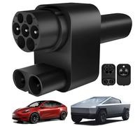 MCEVKELN Adattatore di ricarica EV CCS2 per adattatore di ricarica rapida Tesla fino a 250 KW per Model Y/3/X/S/Cybertruck veicoli elettrici, stazioni di ricarica CCS2 (per Supercharger CCS2 di altri