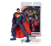 McFarlane 64385949 Superman DC Multiverse, Gold Edition con Comic Esclusivo della collezione Superman Ghosts of Krypton, articolata in 22 punti, misura 18 cm, per collezionisti, Bizak