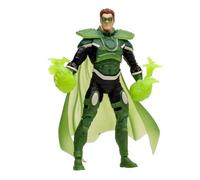 McFarlane 64387187 Statuetta Lanterna Verde Glow In The Dark Edition HAL Jordan Parallax Zero Hour: Crisis In Time DC Multiverse, Gold Edition, articolata, 18 cm, per collezionisti, Bizak