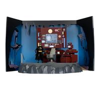 McFarlane Batman: The Animated Series The Batcavave Playset con esclusiva Batman 6 pollici Action Figure Gold Label Giocattoli