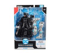 McFarlane DC Collect to Build, statuetta di Batman, 18 cm, con base e accessori per costume, design autentico, per collezionisti, +12 anni, Bizak (64385636)