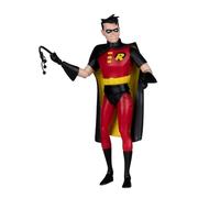 McFarlane DC Direct: Batman The Animated Series - Action Figure Build-A Wave 6 - Robin (nero e rosso)