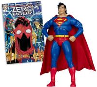 McFarlane DC Direct Page Punchers Superman (Zero Hour) - Action figure da 17,8 cm con giocattoli a fumetti