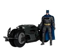 McFarlane Toys - Action figure con veicolo - DC Multiverse Batman & Batcycle (The Flash) 7 pollici 2pk