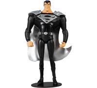 McFarlane DC Multiverse - Personaggio da collezione di Superman animato da 17,8 cm, vestito nero