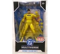 Mcfarlane Dc Multiverso Rosso Edizione Platinum Batman (Giallo Suit) 7 " Figura