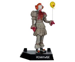 McFarlane Es Welcome to Derry Movie Maniacs - Statuetta Pennywise (Bloody), 16 cm