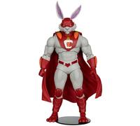 McFarlane Giocattoli - DC Multiverse Captain Carrot (Justice League Incarnate), Glow in The Dark Edition, Action Figure da 17,8 cm, etichetta oro, esclusiva Amazon