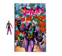 McFarlane Giocattoli, DC Page Punchers, 7,6 cm DC Comic Rebirth Joker Action Figure con 5 punti di articolazione, Figura DC da collezione con personaggio fumetto - Età 12+