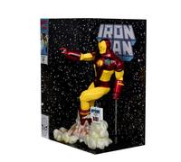 McFarlane Marvel Iron Man 1:6th Scale Collectible with Scene & Comic (Iron Man #256) Giocattoli