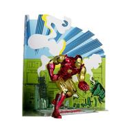 McFarlane Marvel Iron Man - Statuetta posata in scala 1:10 (The Invincible Iron Man #126)