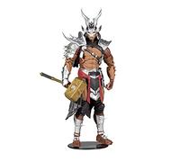 McFarlane - Mortal Kombat 7 Figures Wave 7 - Shao Kahn (Platinum Kahn), Multicolore