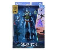McFarlane Avatar: Fire and Ash Quaritch (Ash Recom) Gold Label 7 pollici Action Figure Collector Edition