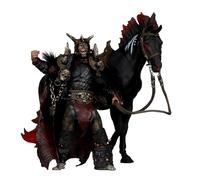 McFarlane Toys - Bloodaxe con cavallo (Spawn: The Dark Ages) 7 pollici Action Figure 2 Pack Digital da collezione
