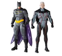 DC Collector Action Figures Pack of 2 Omega (Unmasked) & Batman (Bloody)(Gold...
