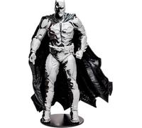 Mcfarlane Toys Black Adam Batman Line Art Variant Gold Label Figure 18 Cm Nero
