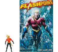 McFarlane Toys DC Direct - Flashpoint - Page Punchers - 3" Aquaman Figure with C