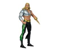 McFarlane Toys - DC Multiverse Aquaman (JLA) 7" Build-A Figura - Lo stile può variare