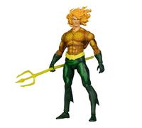 McFarlane Toys - DC Multiverse Aquaman (Justice League Task Force) Statuetta Build-A da 17,8 cm