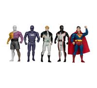 McFarlane Toys - DC Super Powers Superman Movie 5-Pack Bundle Gold Label