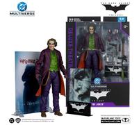 McFarlane DC Multiverse Il Joker (The Dark Knight) Figura da 18 cm in Azione (Edizione Deluxe Teatrale) Giocattoli