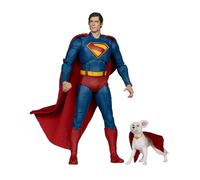 McFarlane Toys DC Theatrical Deluxe 7" WV1 - Superman con Krypto (Film Superman)