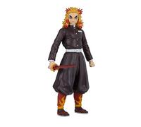 McFarlane Toys Demon Slayer Kyojuro Rengoku Action Figure da 12,7 cm, divertente da collezione con articolazione, spada e Demon Slayer Stagione 1 Look
