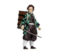 McFarlane Toys - Demon Slayer Tanjiro Kamado (con Nezuko Box) 7 pollici Action Figure