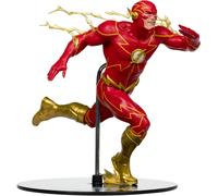 Mcfarlane Toys Dc Direct Pvc Statue 1/6 The Flash By Jim Lee Digital Figure 20 Cm Rosso