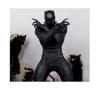 McFarlane Toys Marvel Black Panther, collezione con scena, scala 1:10 (Marvel Knights #4)