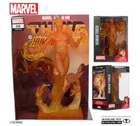 McFarlane Toys Marvel Collection Pvc Statue 1/6 Human Torch (Marvel 2 In 1 NUOVO