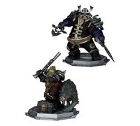 McFarlane World of Warcraft - Personaggi d'azione Dwarf Hunter & Pandaren, 15 cm, assortimento (8)