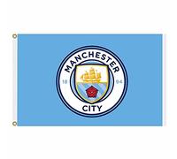 MCFC Bandiera ufficiale Manchester City Premier League Champions (1,5 x 0,9 m e 100% poliestere)