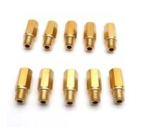 MCFHSH Confezione da 10 Pezzi Getti Principali Carburatore Moto Getti Pilota Lenti per P&W&K PWM per K&eihin OKO CVK NSR KSR Carb Set Ugello Iniettore
