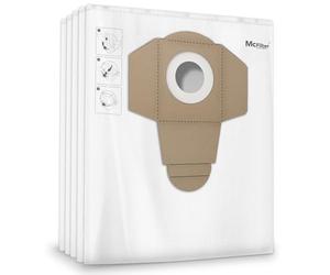 McFilter | 10 sacchetti per aspirapolvere 20l | compatibile per TUTTI gli aspirapolvere a umido Einhell da 20 litri | sacchetto raccogli sporco adatto come 2351152 | sacchetto - tipo DSM 37