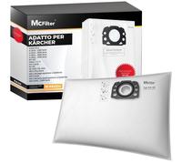 McFilter | 10 sacchetti per aspirapolvere compatibili con Kärcher WD2 WD3 KWD1 K