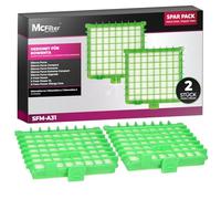 McFilter | 2 filtri HEPA compatibili con la serie Rowenta Silence Force, alternativa a ZR002901, cassetta filtro Turbo Silence Extreme, ricambi per aspirapolvere di alta efficienza e lunga durata