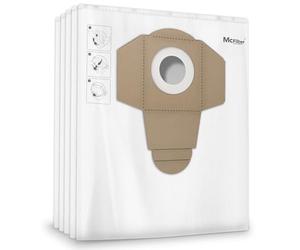 McFilter I 10 sacchetti 30l I compatibile per TUTTI gli aspirapolvere a umido Einhell da 30 litri I sacchetto per lo sporco compatibile con 2351170 I tipo DSM 39
