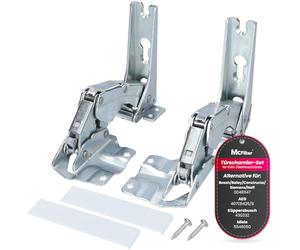 McFilter I Cerniera della porta compatibile con i frigoriferi da incasso Bosch, Siemens, Miele, AEG, Neff, Gaggenau 00481147 481147