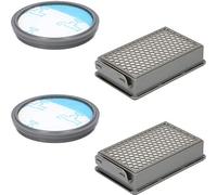 McFilter I Set di filtri 2x adatto per Rowenta RO3731EA Compact Power Cyclonic aspirapolvere, contiene 4 filtri - 2x cartuccia filtro, 2x filtro rotondo, alternativa per ZR005901