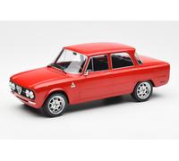 Alfa Romeo Giulia Nuova Eccellente 1974 Rosso Modellino Auto 1:18 MCG