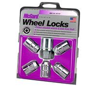 McGard 24538 Chrome Cone Seat Wheel Locks (1/2" - 20 Thread Size) - Set of 5