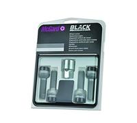 Bulloni Antifurto Cerchi Auto Sferici. Kit 4 Pz - Black Edition - E120 McGard