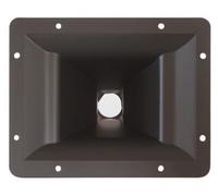 McGEE HL-607 Tromba Passiva In ABS Nero 40x90 mm 1 Paio