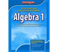 McGraw-Hill Educatio Algebra 1 Study Guide and Intervention Workboo (Tascabile)
