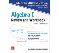 Sandra Luna McCun McGraw-Hill Education Algebra I Review and Workboo (Tascabile)