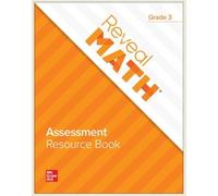 McGraw Hill Reveal Math Assessment Resource Book, Grade 3 (Tascabile)